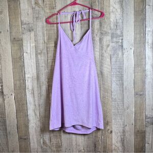 Xhilaration Medium Terry Cloth V-Neck Backless Tie Neck Dress New With Tags